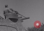 Image of Free French 2nd Armored Division fire M7s Luce France, 1944, second 17 stock footage video 65675079389