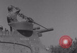 Image of Free French 2nd Armored Division fire M7s Luce France, 1944, second 21 stock footage video 65675079389