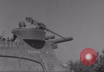 Image of Free French 2nd Armored Division fire M7s Luce France, 1944, second 24 stock footage video 65675079389