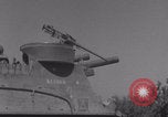 Image of Free French 2nd Armored Division fire M7s Luce France, 1944, second 26 stock footage video 65675079389
