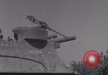 Image of Free French 2nd Armored Division fire M7s Luce France, 1944, second 27 stock footage video 65675079389