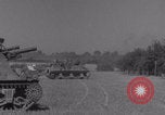 Image of Free French 2nd Armored Division fire M7s Luce France, 1944, second 35 stock footage video 65675079389