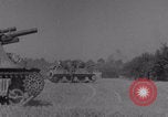 Image of Free French 2nd Armored Division fire M7s Luce France, 1944, second 45 stock footage video 65675079389