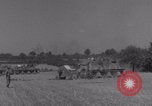 Image of Free French 2nd Armored Division fire M7s Luce France, 1944, second 50 stock footage video 65675079389