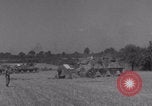 Image of Free French 2nd Armored Division fire M7s Luce France, 1944, second 51 stock footage video 65675079389