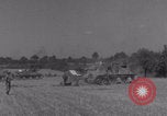 Image of Free French 2nd Armored Division fire M7s Luce France, 1944, second 52 stock footage video 65675079389