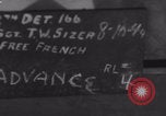 Image of General Jacques Leclerc visits troops Doucelles France, 1944, second 1 stock footage video 65675079390