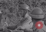 Image of General Jacques Leclerc visits troops Doucelles France, 1944, second 9 stock footage video 65675079390