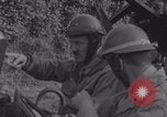 Image of General Jacques Leclerc visits troops Doucelles France, 1944, second 14 stock footage video 65675079390