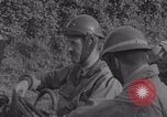 Image of General Jacques Leclerc visits troops Doucelles France, 1944, second 15 stock footage video 65675079390
