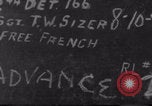 Standbild Free French 2nd Armored Division Ballon Frankreich Ballon Frankreich, 1944, aus Sekunde 3 historischem Filmmaterial Videoclip 65675079392