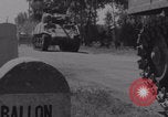 Standbild Free French 2nd Armored Division Ballon Frankreich Ballon Frankreich, 1944, aus Sekunde 46 historischem Filmmaterial Videoclip 65675079392