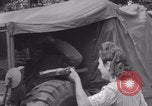 Image of Civilians welcome Free French troops WW2 Luce France, 1944, second 20 stock footage video 65675079393