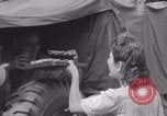 Image of Civilians welcome Free French troops WW2 Luce France, 1944, second 23 stock footage video 65675079393