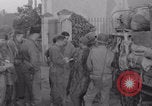 Image of Civilians welcome Free French troops WW2 Luce France, 1944, second 29 stock footage video 65675079393