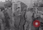 Image of Civilians welcome Free French troops WW2 Luce France, 1944, second 33 stock footage video 65675079393