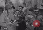 Image of Civilians welcome Free French troops WW2 Luce France, 1944, second 47 stock footage video 65675079393