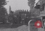 Image of Civilians welcome Free French troops WW2 Luce France, 1944, second 59 stock footage video 65675079393