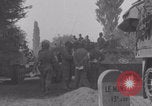 Image of Civilians welcome Free French troops WW2 Luce France, 1944, second 60 stock footage video 65675079393