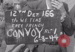 Image of Free French 2nd Armored Division convoy Ducey Ducey France, 1944, second 7 stock footage video 65675079397