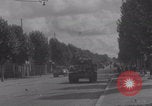 Image of Sherman tanks fire in Antony France Antony France, 1944, second 38 stock footage video 65675079400