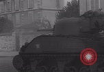 Image of Sherman tanks fire in Antony France Antony France, 1944, second 51 stock footage video 65675079400