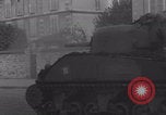 Image of Sherman tanks fire in Antony France Antony France, 1944, second 53 stock footage video 65675079400