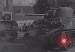 Image of Sherman tanks fire in Antony France Antony France, 1944, second 56 stock footage video 65675079400