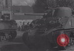 Image of Sherman tanks fire in Antony France Antony France, 1944, second 57 stock footage video 65675079400