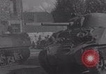 Image of Sherman tanks fire in Antony France Antony France, 1944, second 60 stock footage video 65675079400