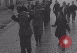 Image of FFI fighters march prisoners WW2 France, 1944, second 12 stock footage video 65675079401