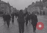 Image of FFI fighters march prisoners WW2 France, 1944, second 22 stock footage video 65675079401