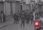Image of FFI fighters march German prisoners France, 1944, second 23 stock footage video 65675079402