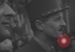 Image of General Charles de Gaulle  Cross of Liberation Paris Paris France, 1945, second 59 stock footage video 65675079408