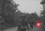Image of United States soldiers advance Normandy WW2 Normandy France, 1944, second 29 stock footage video 65675079409