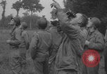 Image of United States soldiers watch sky in Normandy WW2 Normandy France, 1944, second 29 stock footage video 65675079410
