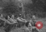 Image of United States soldiers watch sky in Normandy WW2 Normandy France, 1944, second 34 stock footage video 65675079410