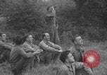 Image of United States soldiers watch sky in Normandy WW2 Normandy France, 1944, second 35 stock footage video 65675079410