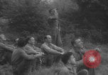 Image of United States soldiers watch sky in Normandy WW2 Normandy France, 1944, second 37 stock footage video 65675079410