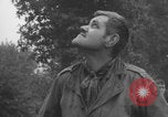 Image of United States soldiers watch sky in Normandy WW2 Normandy France, 1944, second 38 stock footage video 65675079410