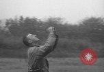Image of United States soldiers watch sky in Normandy WW2 Normandy France, 1944, second 45 stock footage video 65675079410