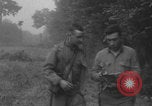 Image of United States soldiers watch sky in Normandy WW2 Normandy France, 1944, second 59 stock footage video 65675079410