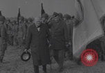 Image of Churchill and Eisenhower visit Welford Berkshire England United Kingdom, 1944, second 32 stock footage video 65675079415