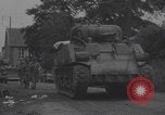 Image of ruined Notre-Dame de Cenilly and Periers WW2 Normandy France, 1944, second 1 stock footage video 65675079416
