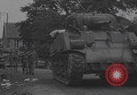 Image of ruined Notre-Dame de Cenilly and Periers WW2 Normandy France, 1944, second 3 stock footage video 65675079416