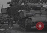 Image of ruined Notre-Dame de Cenilly and Periers WW2 Normandy France, 1944, second 4 stock footage video 65675079416
