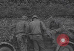 Image of ruined Notre-Dame de Cenilly and Periers WW2 Normandy France, 1944, second 13 stock footage video 65675079416