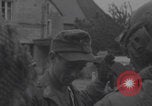 Image of ruined Notre-Dame de Cenilly and Periers WW2 Normandy France, 1944, second 25 stock footage video 65675079416