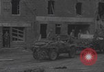 Image of ruined Notre-Dame de Cenilly and Periers WW2 Normandy France, 1944, second 27 stock footage video 65675079416
