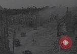 Image of ruined Notre-Dame de Cenilly and Periers WW2 Normandy France, 1944, second 39 stock footage video 65675079416
